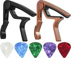 Guitar Capo For Acoustic And Electric Guitar Accessories 2 Pack