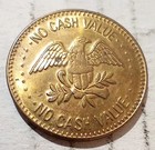 Lucky Horseshoe Star Token Good Luck Eagle Shield
