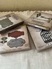 Sizzix Tim Holtz Alterations Four Misc Birdcage  Keys  Shapes