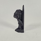 Vintage Coco Joe Hawaii Lava Tiki Figurine Surfer Statue Souvenir Made With Lava