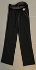 Athletic Works Boys Xxl Track Pants  Gray   Black Light Gray Side Stripe