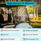 Golf Cart Windshield For Club Car Precedent 2004-up tinted Fold Down Windshield 