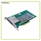 0hy9t Dell Quad-ports Sfp  10gbps Pci-e Network Adapter 00hy9t W  Bracket