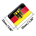 3d Gel Domed Germany Flag German Stickers Logo Emblem Badge Decal Car Motorcycle