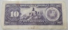Venezuela          Ten  10  Bolivares Banknote  may 31st  1990 
