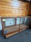 Antique Oak Display Case - Great For Retail Or Collectibles  4