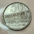 Paraguay          Fifty  50  Guaran  es Coin 1988