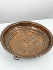 Antique 19th Century Hand Hammered Copper Colander- Pre 1900 Farmhouse Strainer