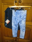 Disney Frozen 11 Girl s Outfit Set Size 4 Blue   White 