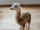 Handmade Peruvian Alpaca Llama Figurine Ornament Folk Art Decor 8  Tall