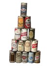 Vintage Steel Beer Cans Lot Of 15