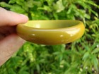 Cool Vintage 1 2  Bakelite  butterfly   Bracelet  Beautiful Chartreuse Color 