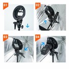 Us Godox 80 120cm Umbrella Softbox s-type Bracket Stand For Rectangle Flash Head