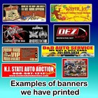 4  X 4  Custom Vinyl Banner 13oz Full Color Outdoor Sign 4x4 Free Design