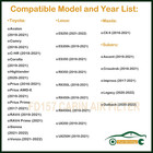 Fd157 Cabin Air Filter Avalon camry corolla prius prius Prime rav4 es350 Etc