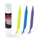    3pcs Double Edge Vinyl Wrap Tucking Tool Kit - Professional Dual-head Car