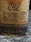 Zmo Oil 2 Oz Advertising Bottle W  Paper Label  Sheboygan Wi