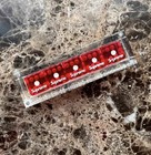 Supreme Red Dice Set Magnetic Acrylic Case Fw11 Rare