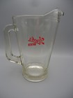 Stroh   s Beer Heavy Glass Pitcher Vintage