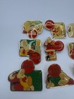 Lot Of 11 Vtg  Santa Coca Cola Trading Pins Lapel Pins 1931-1983