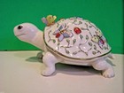 Lenox Summer Enchantment Turtle Artist Parvaneh Holloway Sculpture New N Box Coa