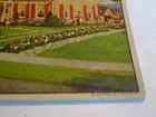 1950 s Era Blank Issued Made In Usa Ink Blotter House Scene