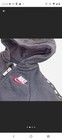 Nike Newborn Black Hooded Zip One-piece Coverall Long Sleeve Logo