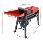 110v Heavy Duty Corn Threshing Machine  Automatic Steel Corn Threshing Machine