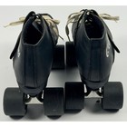 Riedell Carrera Roller Skates Black Speed Quad Skates Hyper 95a Wheels Size 9