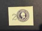 Us Scott   U 446   Mint Vf  Fc  Cut Square  2026 Scott Cat  Value   11 00