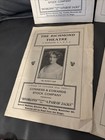 1909 Richmond Theater Staten Island New York Programs Lot Of 4