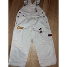 Vintage Mickey Mouse   Pluto Kids Overalls  Embroidered Disney Size Unknown