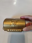 Vintage Bulova Watch Art Deco Hard Case box paperwork 