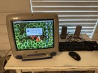 Vintage Apple Imac G3 M5521 Blueberry 350mhz 64mb Tested Working Minor Flaws 