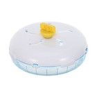 Silent Pet Exercise Wheel For Small Animals Sky Blue Abs Material