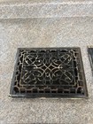 Pair Antique Cast Iron 9   x12    Rough Opening Heating Grate Register Vent