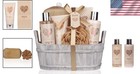 Vanilla Spa Gift Basket  Luxury Bath   Body Set Perfect For Pampering Loved Ones
