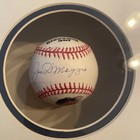 Joe Dimaggio Signed Ball   Plaque  Photo   Shadowbox  Coa    24    X 16    X 4   