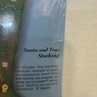 New Unopened Bucilla Santa   Toys Stocking Colorpoint Paint Stitching Kit 63732