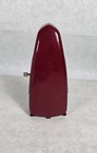 Vintage Wittner Taktell Piccolo Keywound Metronome Ruby Red West Germany 