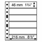 10 Lighthouse Grande Archival 6 Row Stamp Pages Double Side Album Stock Sheets 