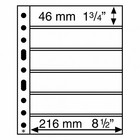 10 Lighthouse Grande Archival 6 Row Stamp Pages Double Side Album Stock Sheets