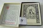 Vtg Ex Libris Dwarf Antioch Bookplate Co W Original Box 34 Pcs For Crafts Books