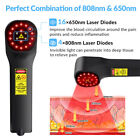 880mw Laser Treatment Cold Laser Therapy Device For Pain Relief Wound Healing