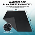Anti-slip Play Sheet 79   x 79    Waterproof Massage Black Safe Withoil   Silicone