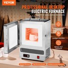 Vevor Tabletop Kiln Melter Electric Kiln 1500w 2192    For Wax Casting Clay Diy