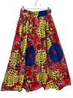 Touch Me Full Vibrant Color Gypsy Maxi Skirt Size Large