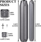 Alpinleux 2 Pcs Cross Metal Punch Stamp  Key Stamping Kit  Metal Stamping Tools