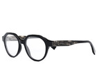 Brand New Fendi Fe 50049i 050 Polished Black Authentic Eyeglasses Frame 51-18