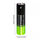 1 2 4pcs 18650 Rechargeable Battery 3 7v 9900mah Button Top Li-ion Batteries9r
